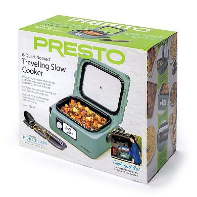 Presto Nomad 6-qt. Traveling Slow Cooker