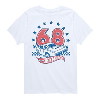 Boys 8-20 Hot Wheels 68 Patriotic Car Graphic Tee