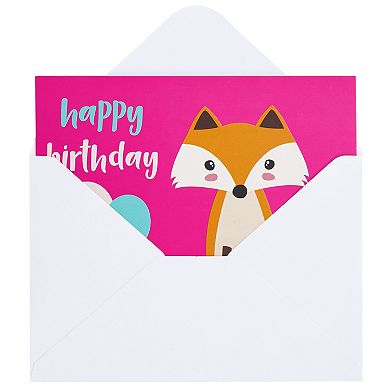 48 Pack Assorted Kids Birthday Cards Bulk With Envelopes, 4 X 6 In