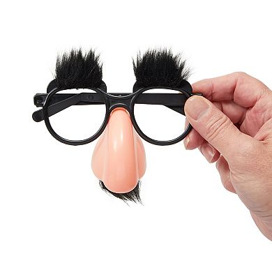12 Pack Funny Glasses With Mustache, Halloween Costume Accessories