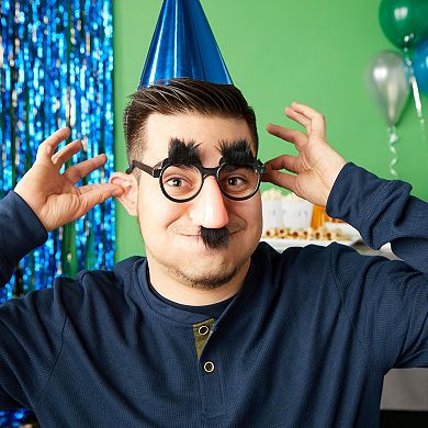 12 Pack Funny Glasses With Mustache, Halloween Costume Accessories