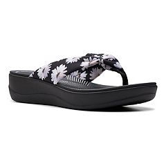 Kohls clarks hot sale flip flops