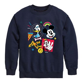 Disney's Mickey Mouse & Friends Boys 8-20 Icons Fleece Sweatshirt