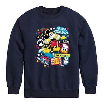 Disney's Mickey Mouse & Friends Boys 8-20 Collage Fleece Sweatshirt