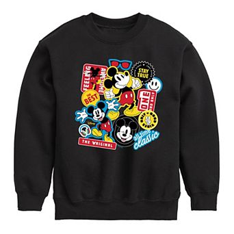 Disney's Mickey Mouse Boys 8-20 Icons Fleece Sweatshirt