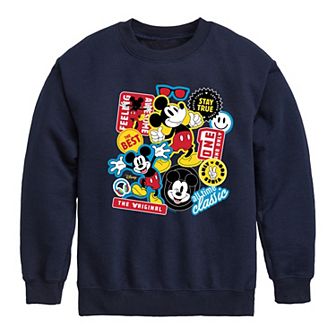 Disney's Mickey Mouse Boys 8-20 Icons Fleece Sweatshirt