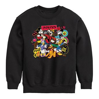 Disney's Mickey Mouse & Friends Boys 8-20 Squad Icons Fleece Sweatshirt