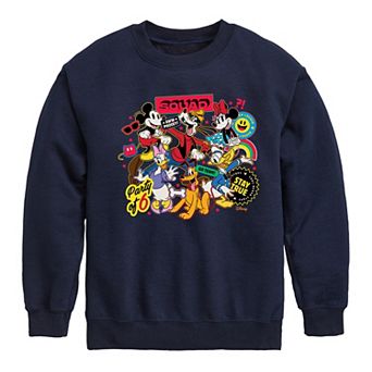 Disney's Mickey Mouse & Friends Boys 8-20 Squad Icons Fleece Sweatshirt
