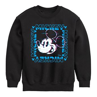 Disney's Mickey Mouse Boys 8-20 8 Bit Square Fleece Sweatshirt