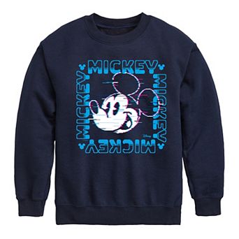 Disney's Mickey Mouse Boys 8-20 8 Bit Square Fleece Sweatshirt