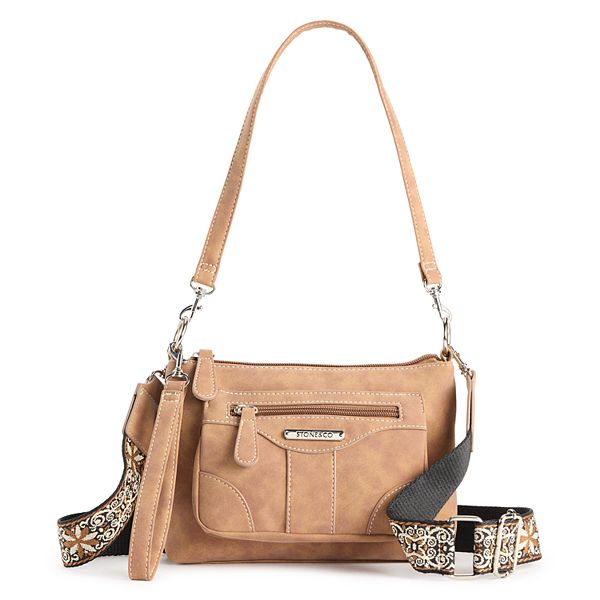 Stone Mountain Catalina 4-Bagger Crossbody Bag - Tan