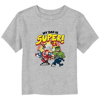 Baby & Toddler Boy Avengers My Dad Is Super Graphic Tee