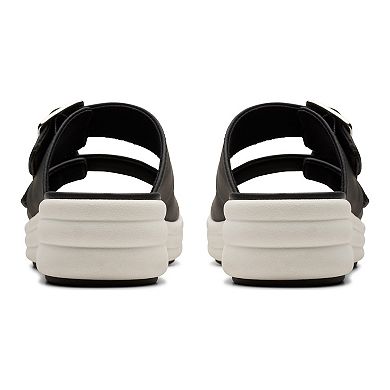 Clarks® Cloudsteppers Drift Buckle Women's Slide Sandals
