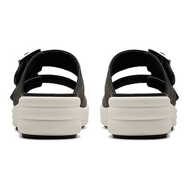 Clarks® Cloudsteppers Drift Buckle Women's Slide Sandals