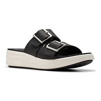 Clarks® Cloudsteppers Drift Buckle Women's Slide Sandals