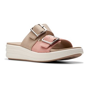 Clarks® Cloudsteppers Drift Buckle Women's Slide Sandals