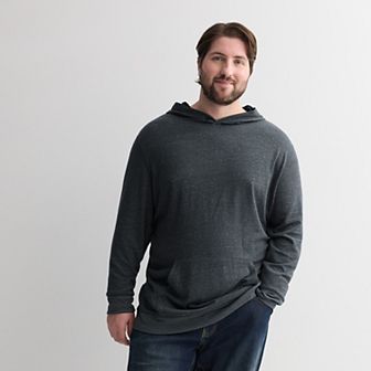 Big & Tall Sonoma Goods For Life® Double-Knit Hoodie