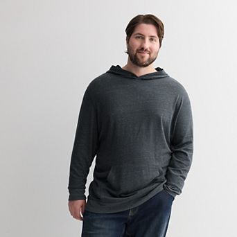 Big & Tall Sonoma Goods For Life® Double-Knit Hoodie