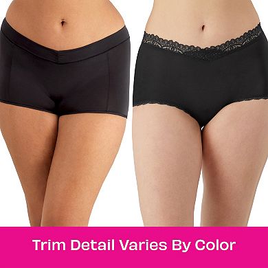 Maidenform 3-Pack Everyday Luxe Boyshort Underwear DM3TBS