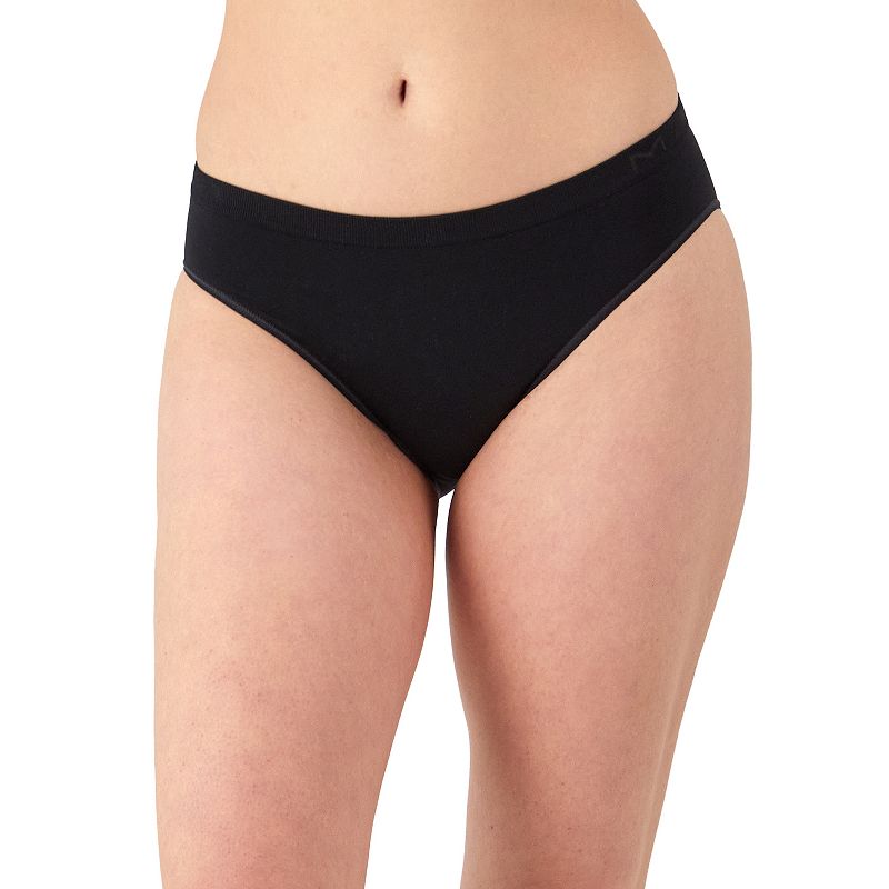 Maidenform M Seamless Bikini Underwear DM2309, Women's, Size: Medium, Black