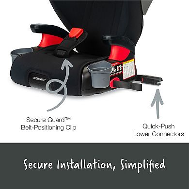 Britax Highpoint Backless Belt-Positioning Booster Car Seat
