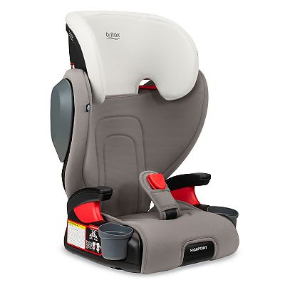 Britax Highpoint Backless Belt-Positioning Booster Seat (Gray Ombre)