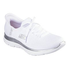 White Skechers Shop All White Shoes Sandals Boots and More Kohl s
