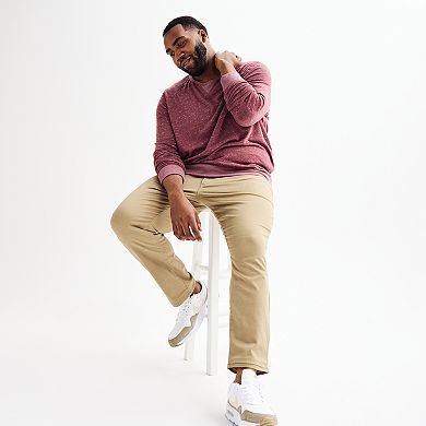 Big & Tall Sonoma Goods For Life® Supersoft Double-Knit T-Shirt