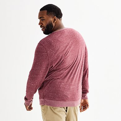 Big & Tall Sonoma Goods For Life® Supersoft Double-Knit T-Shirt