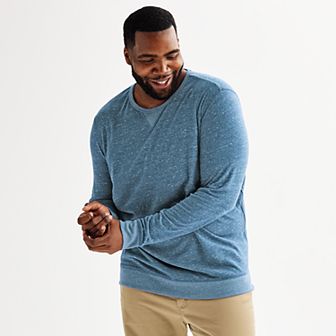 Big & Tall Sonoma Goods For Life® Supersoft Double-Knit T-Shirt