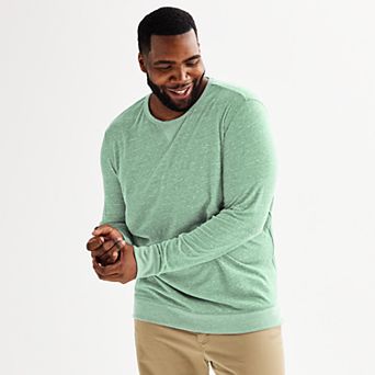 Big & Tall Sonoma Goods For Life® Double Knit Crewneck Tee