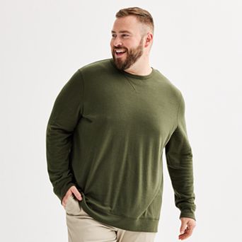 Big & Tall Sonoma Goods For Life® Double Knit Crewneck Tee