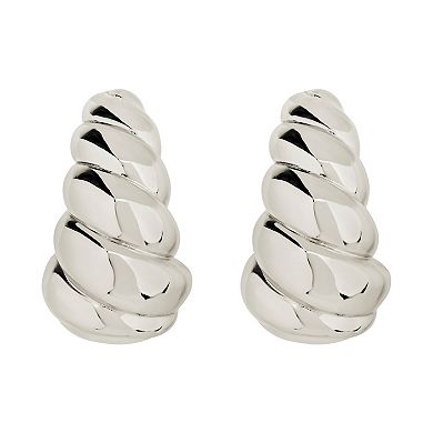 MC Collective Scalloped Shell Stud Earrings