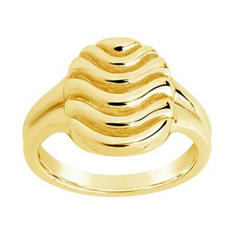 MC Collective Wavy Signet Ring