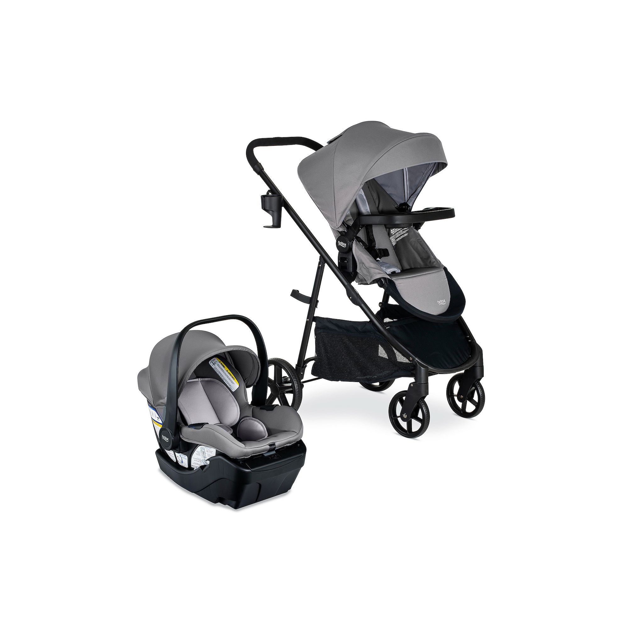 Britax Willow™ Brook™ Travel System, Grey Glacier