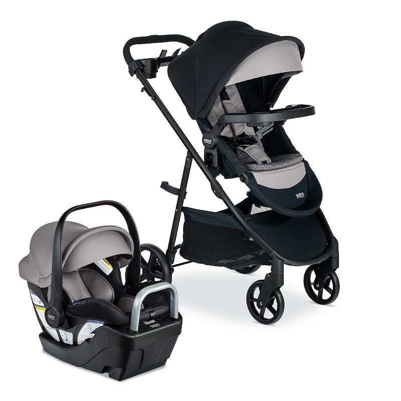 Britax Willow Brook S+ Baby Travel System - Graphite Onyx