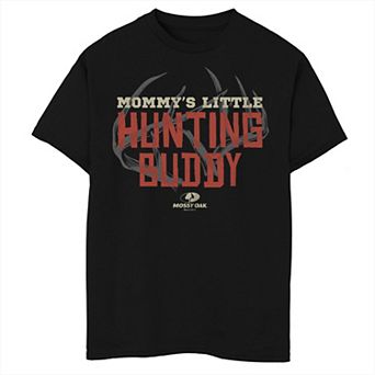 Boys Mossy Oak Mommy's Little Hunting Buddy Husky Graphic Tee
