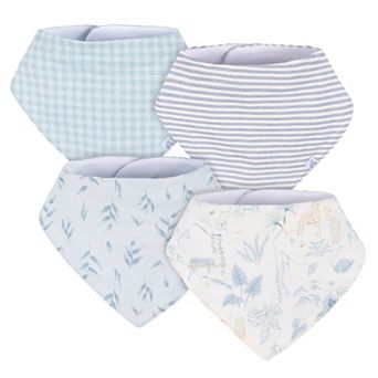 Baby Just Born® 4 Pack Bandana Bibs