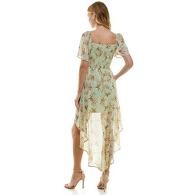 white christmas dresses Juniors Lily Chiffon Dress main image 0
