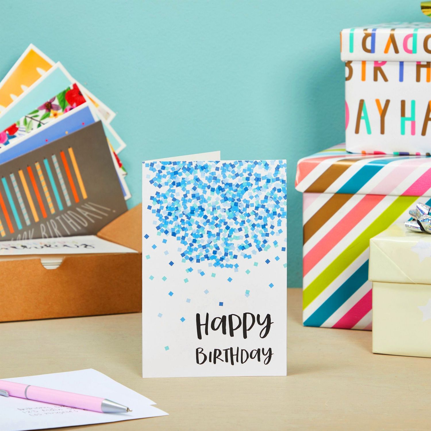 Aazon.co : 30 Different Bright And Fun Assorted Happy Birthday Cards