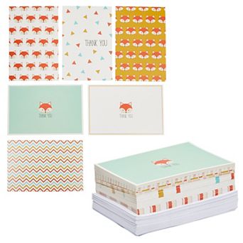 48 Pack Thank You Cards Bulk, Blank Notecards With Envelopes All Occasion 4x6"