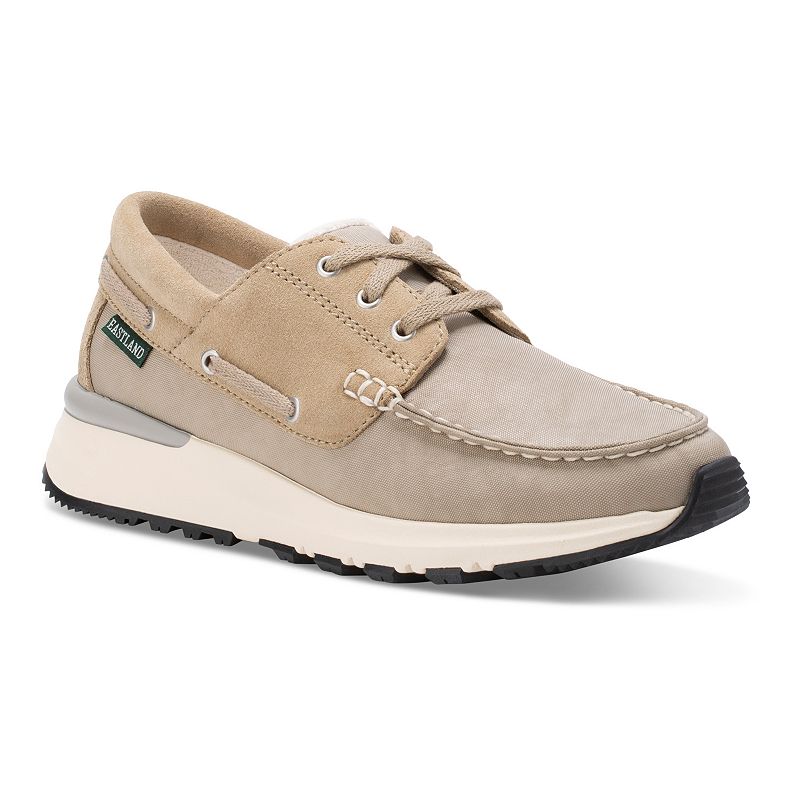 Eastland Leap Trainer Men's Leather Boat Shoes, Women's, Size: 11, Brown