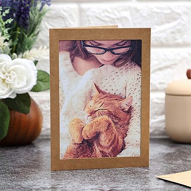 36 Pack Photo Insert Note Cards Greeting Picture Frame Cards And Envelopes, 5x7"