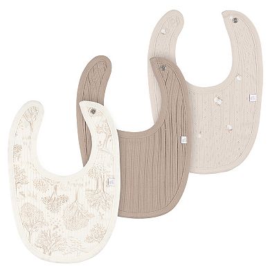 Just Born® Baby 3 Pack Bibs