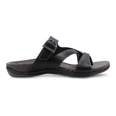 Eastland Bar Harbor Women's Buckle Slide Sandals