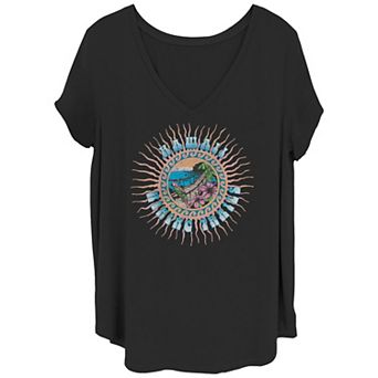 Juniors' Plus Size Hawaii Hiking Trails Graphic Tee