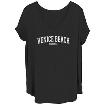 Juniors' Plus Size Venice Beach California Graphic Tee