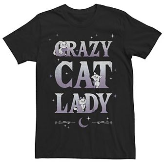 Disney's The Aristocats Crazy Cat Lady Juniors' Boyfriend Graphic Tee