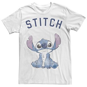Disney's Lilo & Stitch Sit Stitch Juniors' Boyfriend Graphic Tee