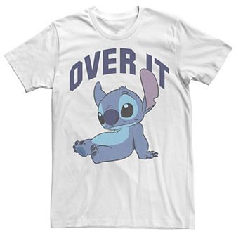 Disney's Lilo & Stitch Over It Stitch Juniors' Boyfriend Graphic Tee